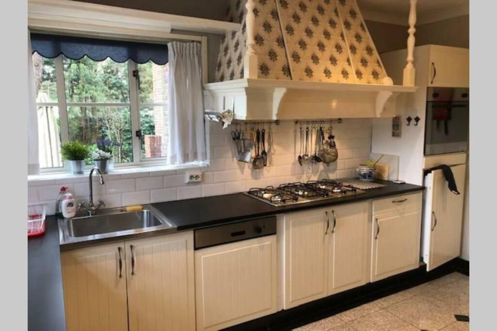 Vrijstaande Rietgedekte Villa Nabij Uitvalswegen Васенар Екстериор снимка